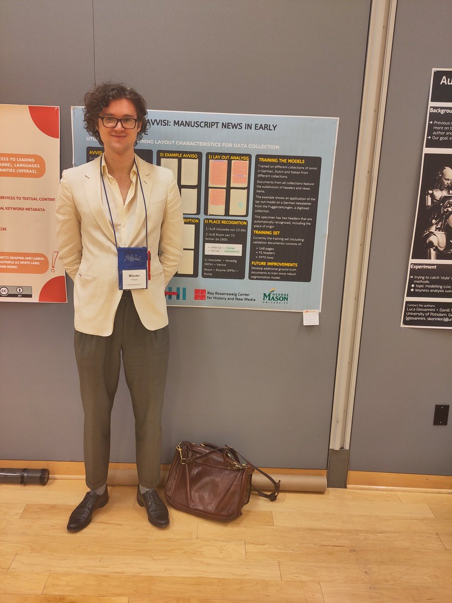 Previous week, the annual DH conference took place here in DC and I was able to present some of the work I did this year.