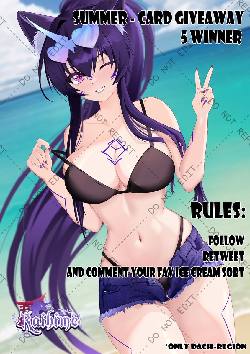 MarlyBuh's tweet photo. GIVEAWAY Summer Card 2024

Hier ist die Chance eine von 5 Sommer Postkarten zu gewinnen.
Was muss ich tun?
-follow
-retweet
und schreibe deine Lieblingseisorte 

Die Gewinner werden am 08.09 gezogen :3

Viel Glück 🍀 https://t.co/5p4cF7NDov