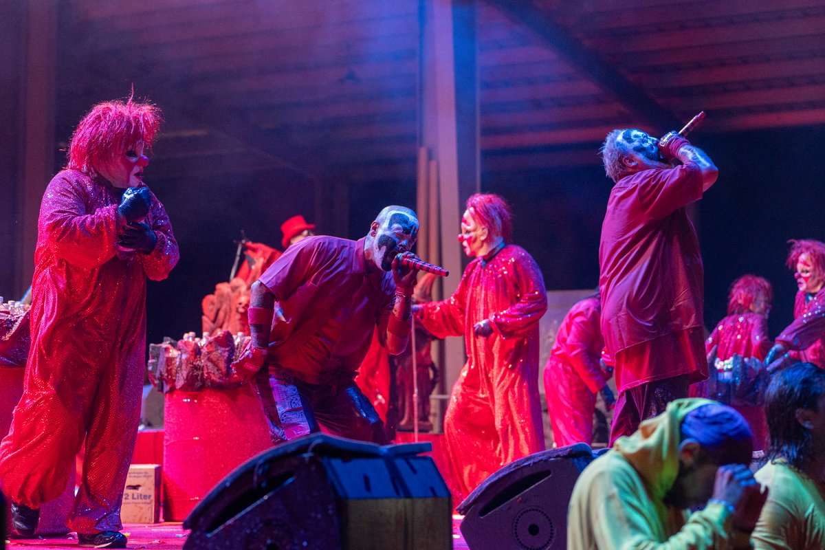 icp's tweet photo. ON BEHALF OF THE GATHERING &amp; PSYCHOPATHIC…ONE LOVE TO OUR FAMILY!!!

There's a contented stillness in the air as the sun rises over Legend Valley. A leveling of karmic waters, as the collective Juggalo energy moves from chaotic and euphoric into a peaceful, zen-like state. https://t.co/DiE9afj4d6
