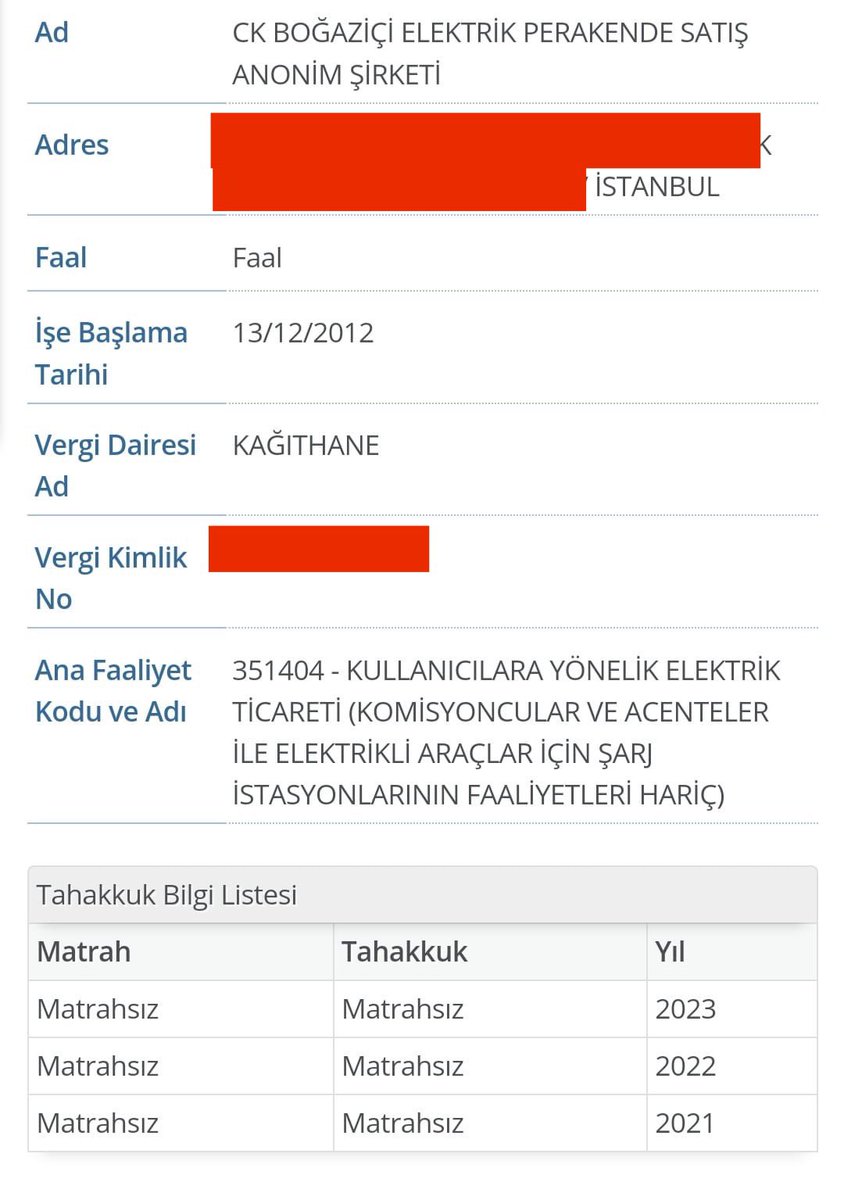 🛑 Cengiz (Mehmet Cengiz)-Kolin (Naci Koloğlu) ortaklığına ait CK Elektrik Anomim Şirketi üç yıldır hiç vergi ödemedi. 

💡Başta İstanbul olmak üzere üç bölgenin elektrik dağıtımı bunların elinde.

💵 Her ay 900 bin aboneden milyarlarca lira tahsil ediyorlar.