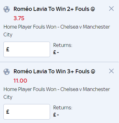 Following on from this post, also taking these lines for smaller bets.

2+ Fouls Won - 0.5 Units @ 3.75
3+ Fouls Won - 0.2 Units @ 11.00

Same lines are 1.83 and 3.4 respectively with PaddyPower so great value.