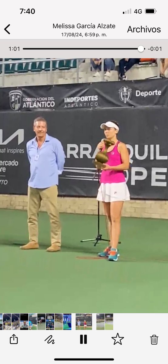 JhanEFontalvo's tweet photo. Gracias ⁦@ReneWedeking⁩ y ⁦@WinSportsTV⁩ por el apoyo en esta transmisión del Barranquillaopen ,el único WTA en Suramérica , a nivel del mar y en cancha dura. Seguimos trabajando y sumando en este deporte. ⁦@boterin1⁩ ⁦@CasaleSports⁩ ⁦@fedecoltenis⁩ https://t.co/pSKhtEqWSJ
