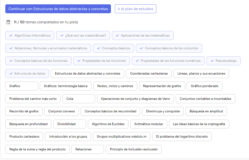 Mauroquil's tweet photo. Me convertí en programador, sin ir a la universidad. Ahora tomé la decisión de hacer un curso de matemática discreta, cuando lo termine les cuento.
#HyperSkill #developers #Python https://t.co/NpabJ7Zr20