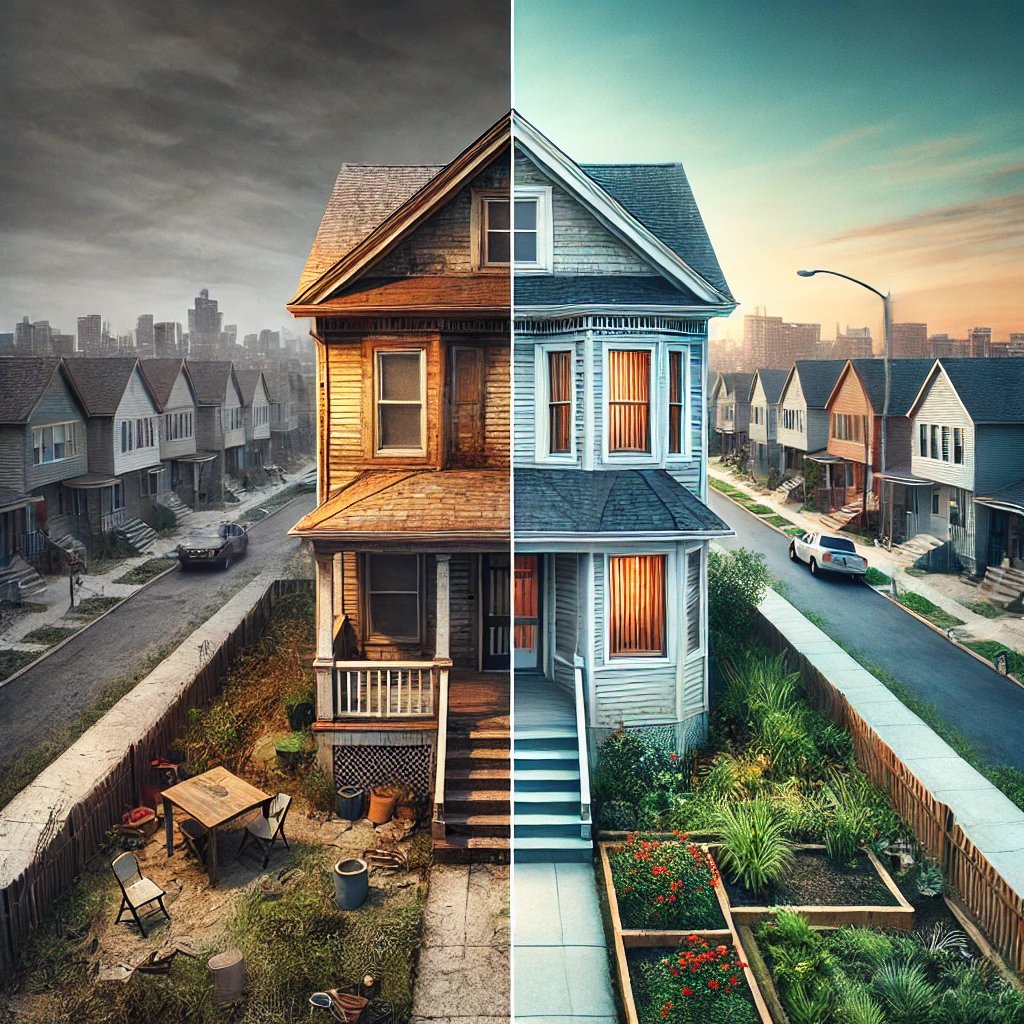 somosdeco's tweet photo. Debate.

¿El #HouseFlipping realmente mejora los barrios o solo contribuye al desplazamiento de los residentes? 
🏚️➡️🏡 

¿Inversión responsable o efecto negativo? 

Me encantaría escucharte. https://t.co/70hJZzmq8d