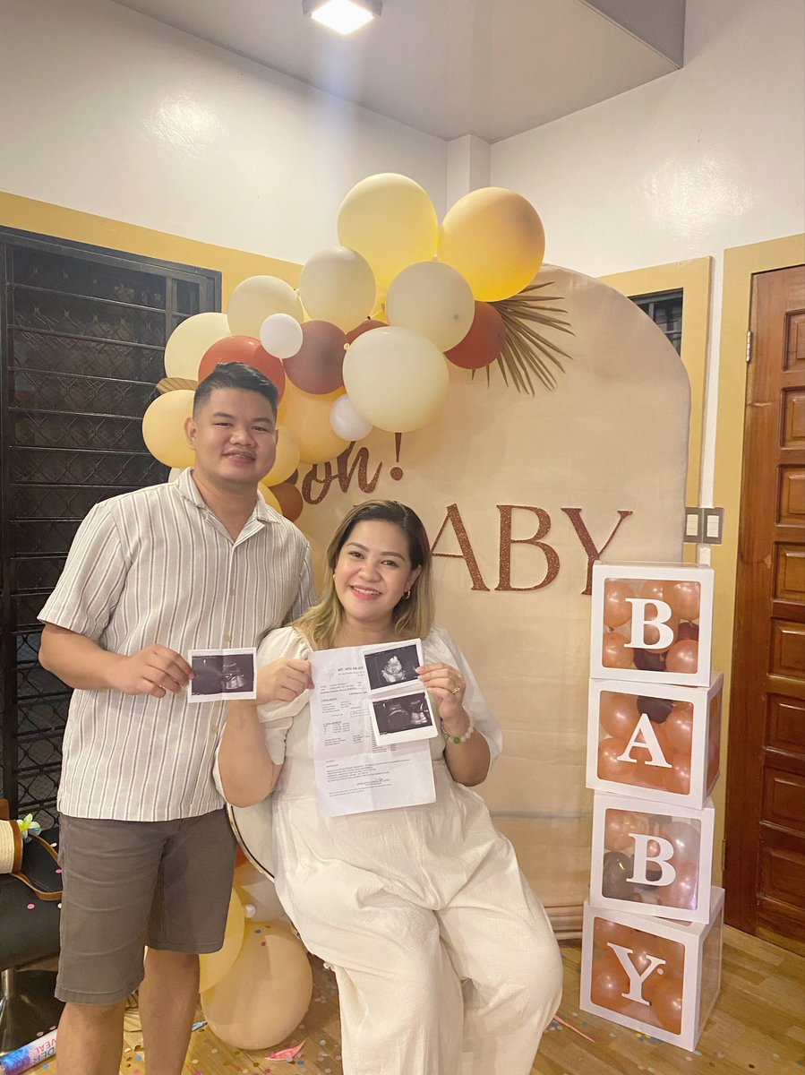 BeverlyObosa's tweet photo. Revealed... 👀✨ 
Make way for our little guy 👣👶 https://t.co/uxkm0HudF4