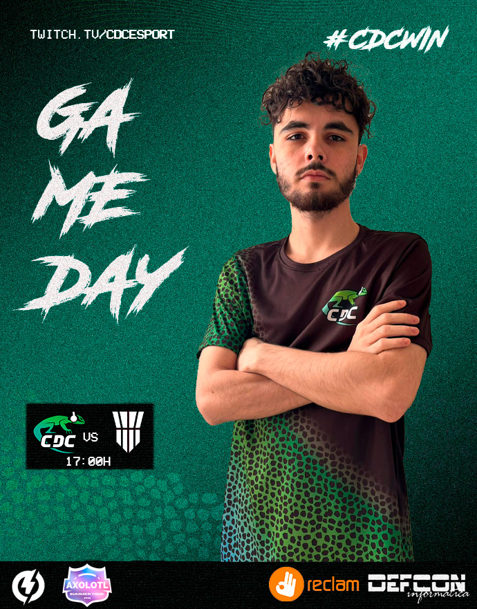 eGekko_'s tweet photo. #GAMEDAY
Hoy nuestros chicos vienen con ganas de acabar la semana por todo lo alto
🏆| #AxolotlCup
🆚| @Team_Orion_Esp
⏰| 17:00H
📺| https://t.co/iu70Yh6tBS
#GoCDC💚 https://t.co/52p8AhXroG