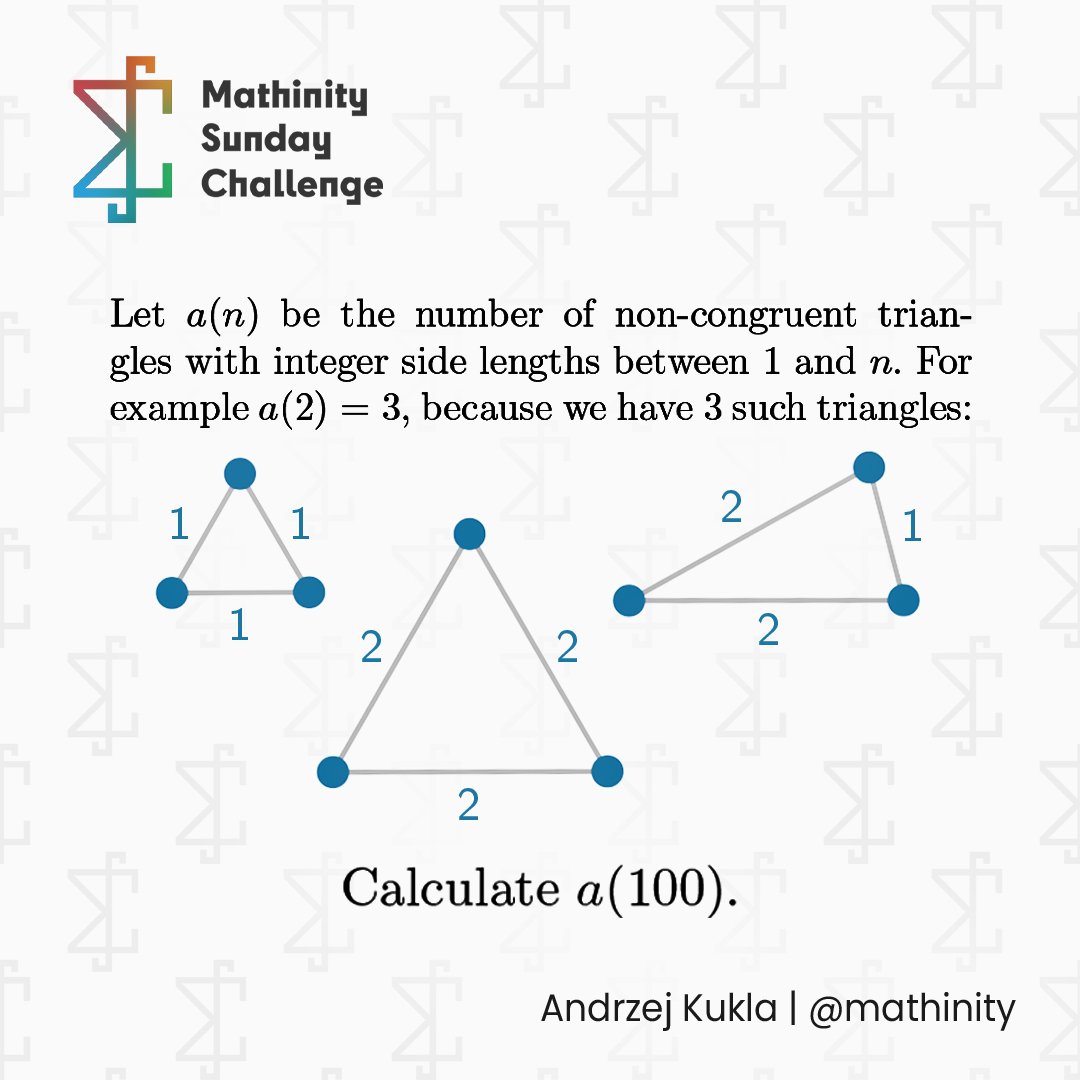 Here's a math problem that I came up with during work on my newest math popularizing article. 

Of course it can be solved mathematically, but you can also treat it as a coding challenge. Have fun!