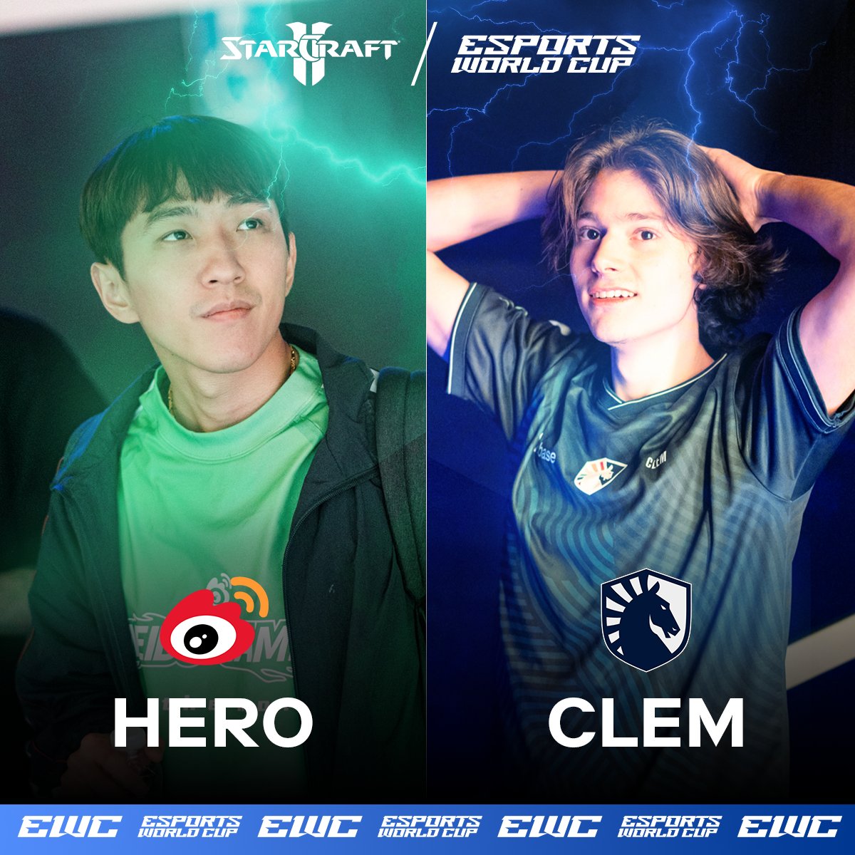 EWC_EN's tweet photo. The Smiling Assassin and the Wonder Kid - who will come out on top to face Serral in the grand final? 🤔🤔 https://t.co/RmoqY1Uuqa
