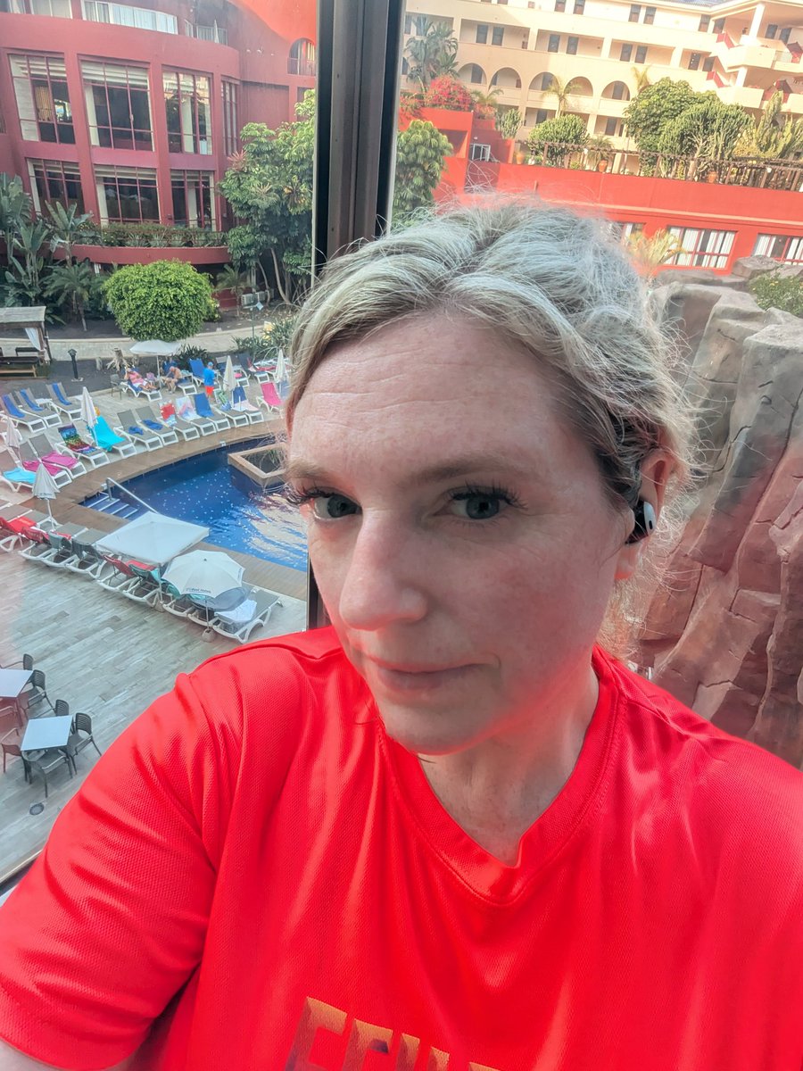 sarahohare3's tweet photo. Day 49. 7 weeks of summer virtual challenge completed. Early miles run and cycle in #gymwithaview before breakfast followed by mimosa, sure why not am on holidays. #miles4radiotherapy @radiotherapy_uk https://t.co/16xy7Ig0So