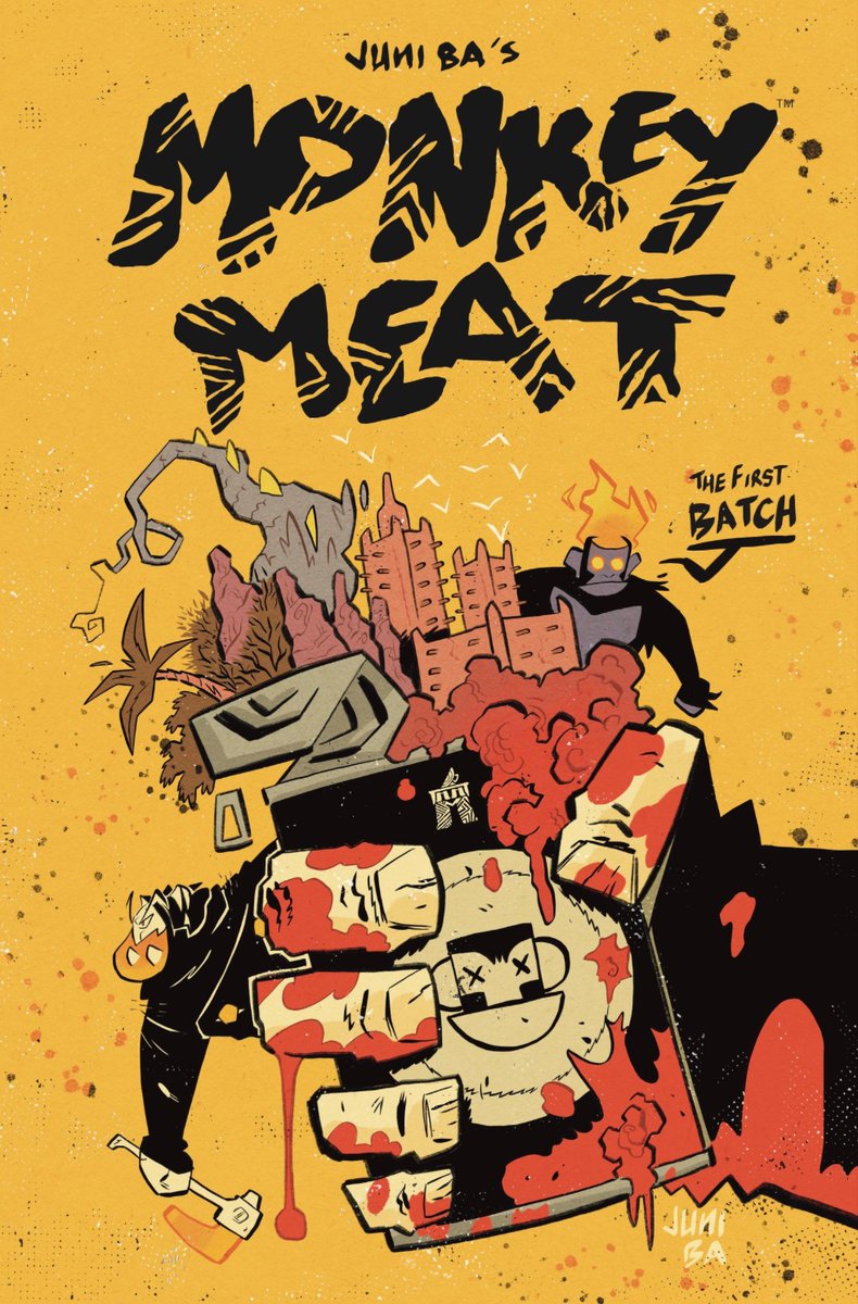 juni_ba's tweet photo. If you’re enjoying Boy Wonder, you’re probably going to enjoy MONKEY MEAT too. First volume is already out everywhere, with more on the way. And if you’d like your messages to be featured, you can email at monkeymeatmail@gmail.com https://t.co/BcDgN14Oft