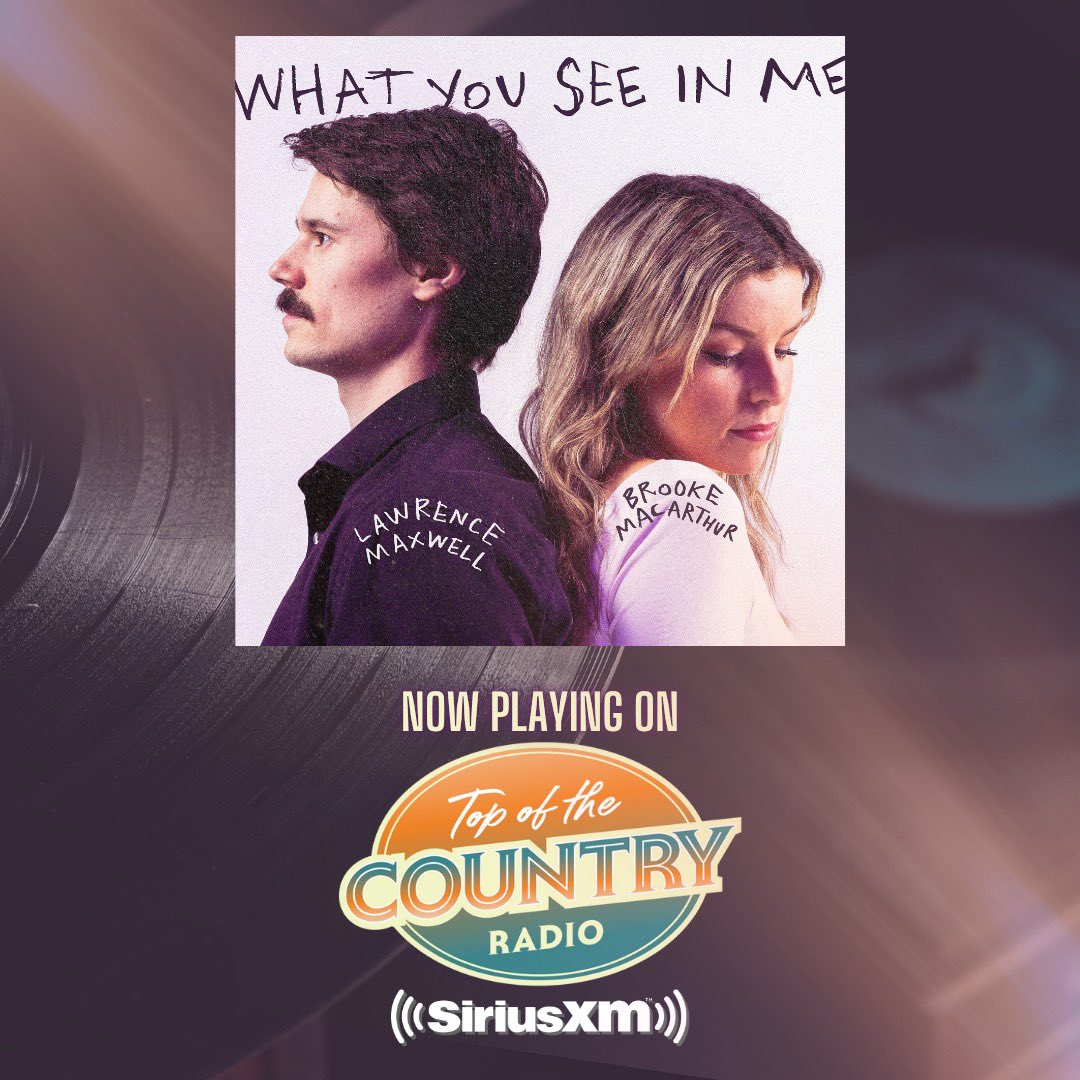 Thrilled to have our song playing on <a href="/siriusxmcanada/">SiriusXM Canada</a> Top of the Country! ✨