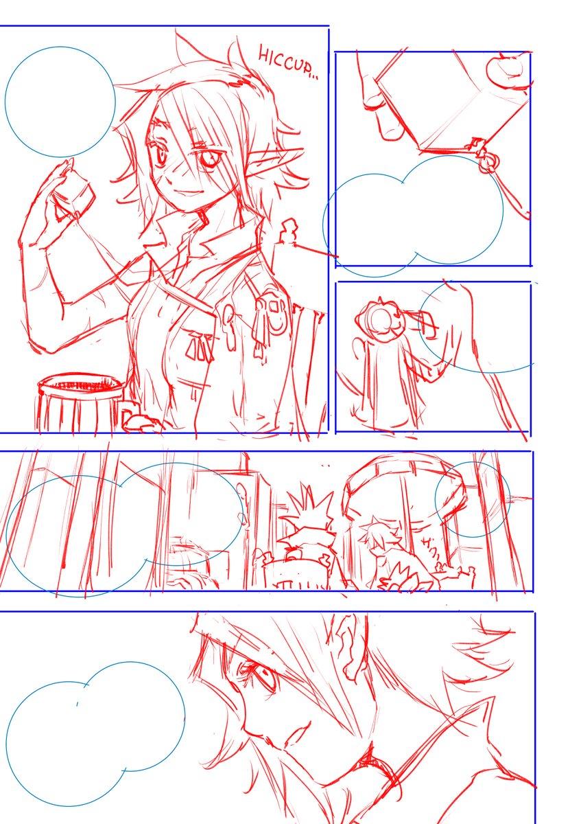 やっとネームができた・・・というか話のオチが決まったので描き始めました。需要の有無も、来年の某日に間に合うかどうかもまったく不透明なのですが・・・・・・まあボチボチやります。 