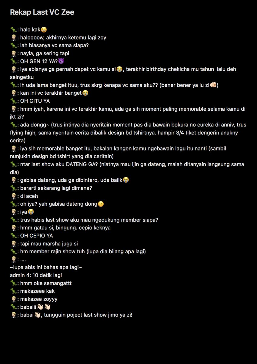 kiiuul's tweet photo. karena anaknya banyak cerita tdi, mari rekap vc terakhir bersama ayang @A_ZeeJKT48 🫶🏻🥰

vc kali ini jujur sangat sangat berkesan, #MEMOAR bgt. beda sama cheki birthday tahun lalu yg random itu. makazee zi untuk hari ini! semangat latihan last show nya, maaf gabisa dateng nanti🥹 https://t.co/FzI7Ie7n7W
