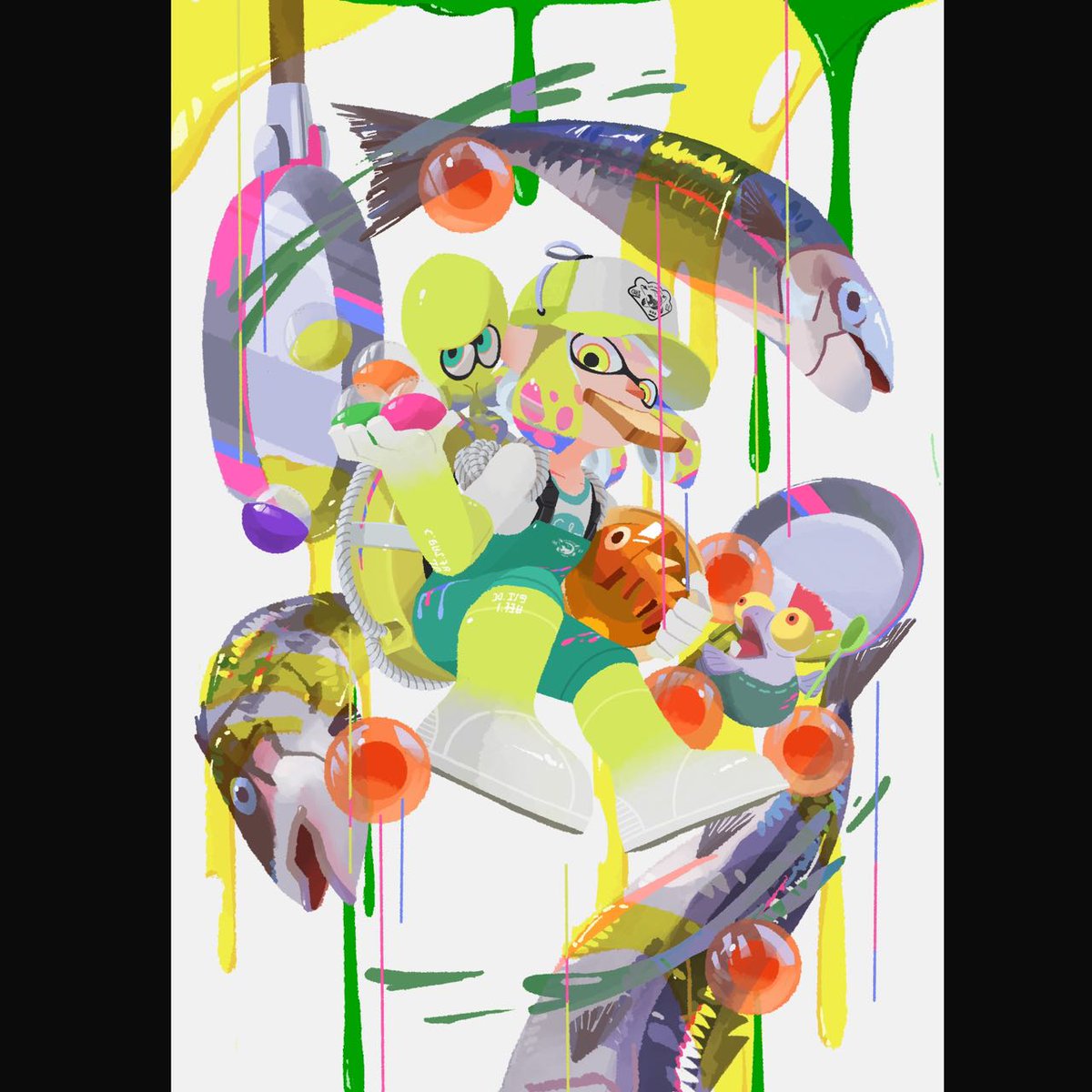 emrys_q's tweet photo. Splatoon art I did before
#splatoonart #Splatoon3 #Splatoon https://t.co/b2Z8POE9cf