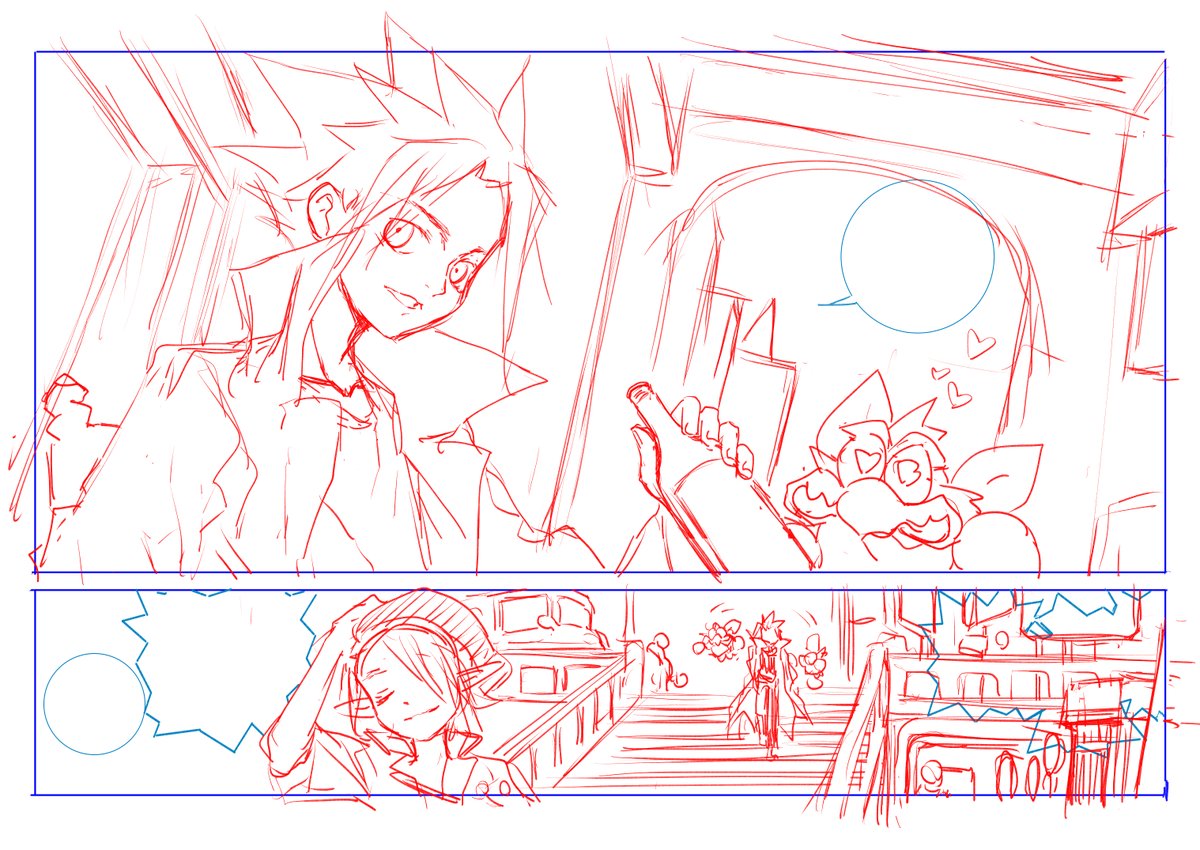 やっとネームができた・・・というか話のオチが決まったので描き始めました。需要の有無も、来年の某日に間に合うかどうかもまったく不透明なのですが・・・・・・まあボチボチやります。 