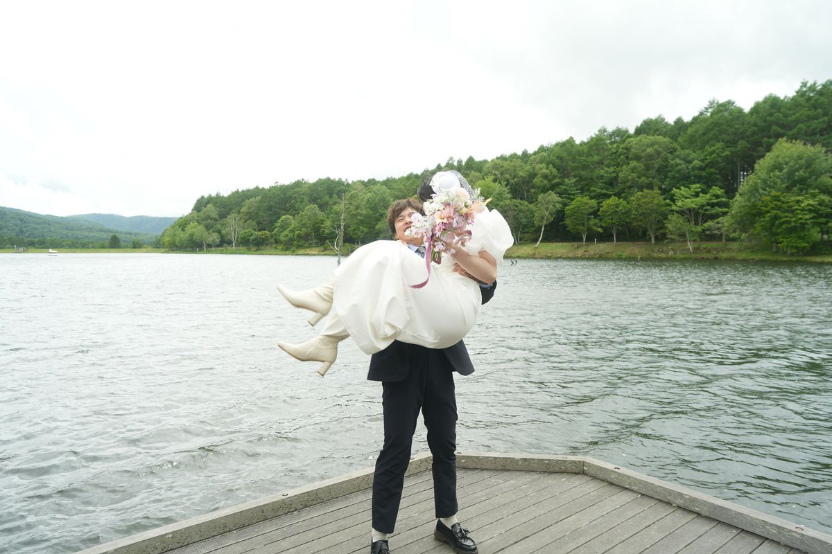 女神湖てNissyの曲で使われてたの
今更気がついた🤣

前撮りで行ってきてたやん！

 #Nissy
 #にっしー
 #女神湖
 #前撮り