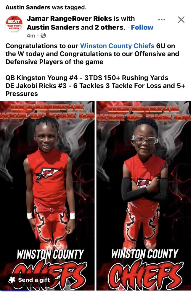 coachT_Young's tweet image. Good game son 💪🏾🦍 1-0 #6u