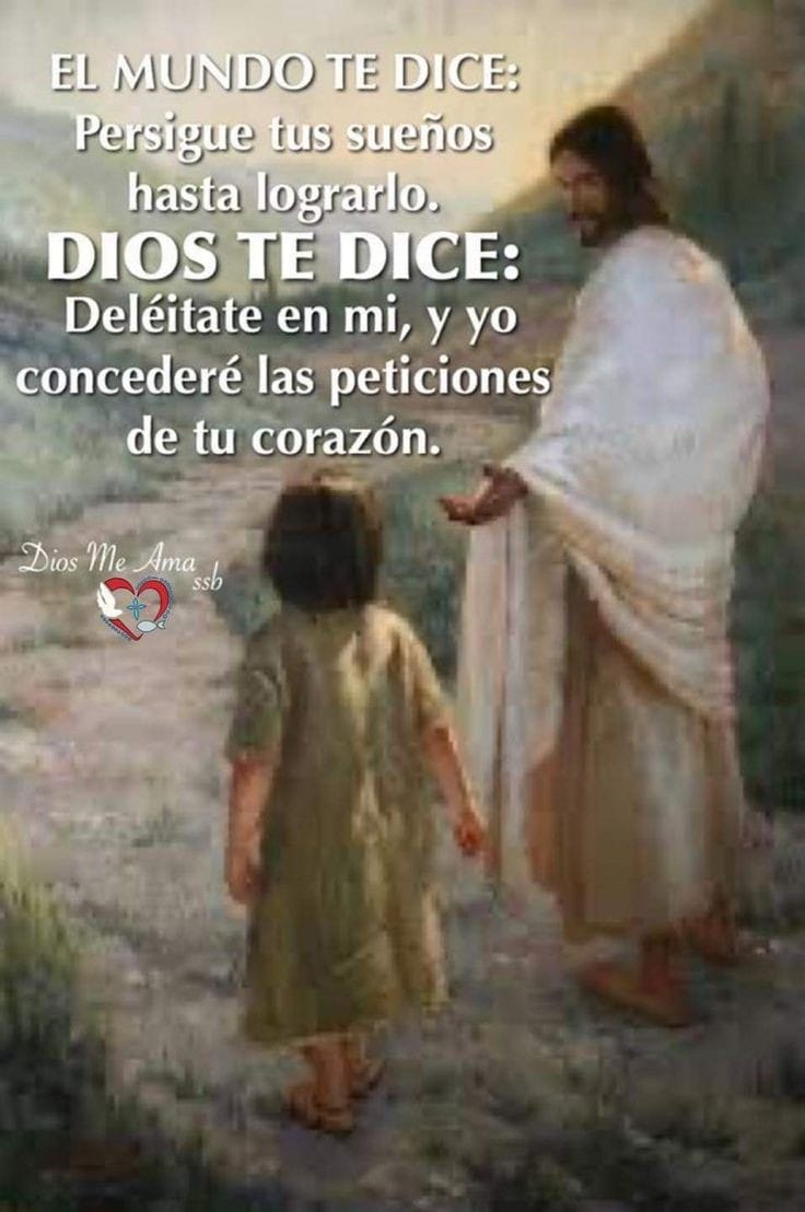 No confundas el placer transitorio que ofrece el mundo, con la felicidad que proporciona nuestro Dios.
La verdadera y eterna felicidad, viene del Señor, lo demás es momentáneo. Aménnnnn.!!
Buen y bendecido domingo, para todos.🥰