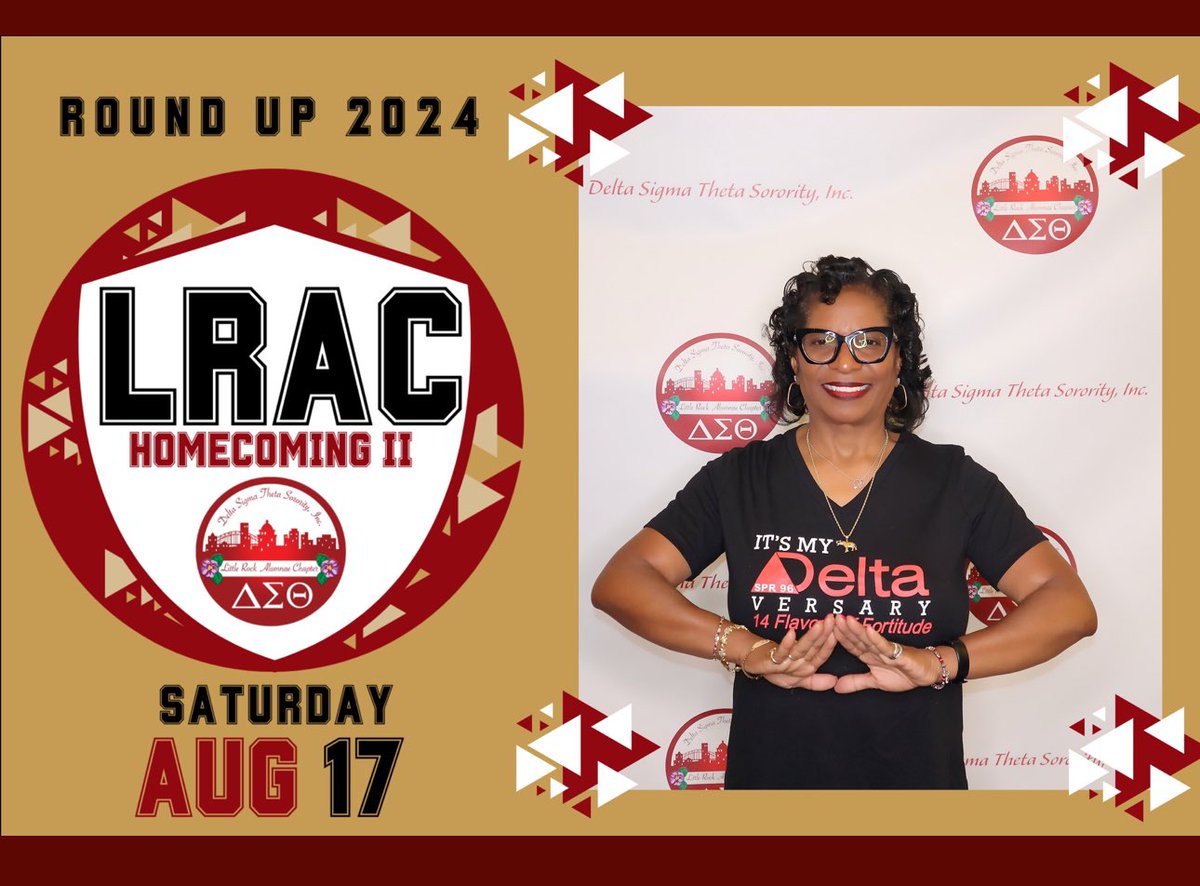 drmvpj's tweet photo. Little Rock Alumnae Chapter Delta Sigma Theta Sorority!! https://t.co/zG3zPSzHlM