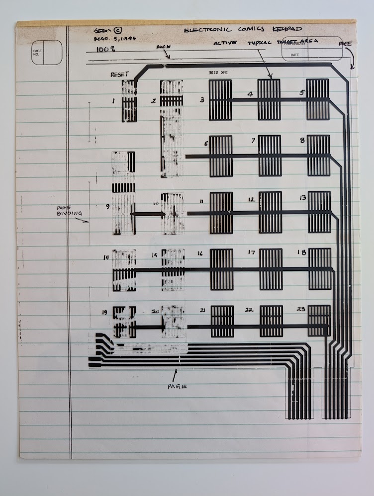 Original_VG_Art's tweet image. Thread: With the surprising news that Sega is adapting the Eternal Champions IP into a live-action movie, here is an unrealized EC project that I don't think has ever been shared before: an interactive “electronic” comic book (1/?)
