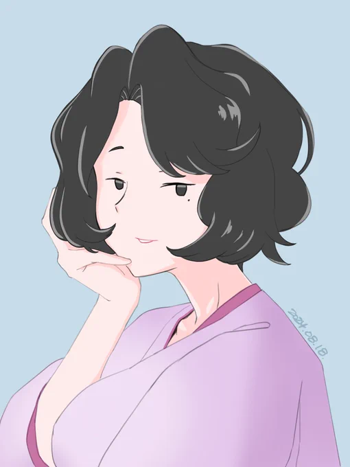 久々のお絵かき島原の人 