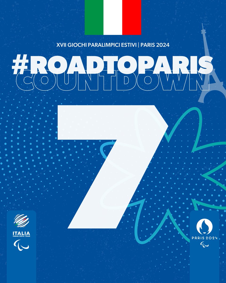 I Giochi Paralimpici di Parigi 2024 si svolgeranno in 12 magici giorni, dal 28 agosto all’8 settembre 2024, riunendo 4.400 tra i più importanti atleti Paralimpici del mondo.

📣 -7 giorni alla Cerimonia di Apertura!

👉 Segui con noi le gare in diretta su Rai2 #reteparalimpica