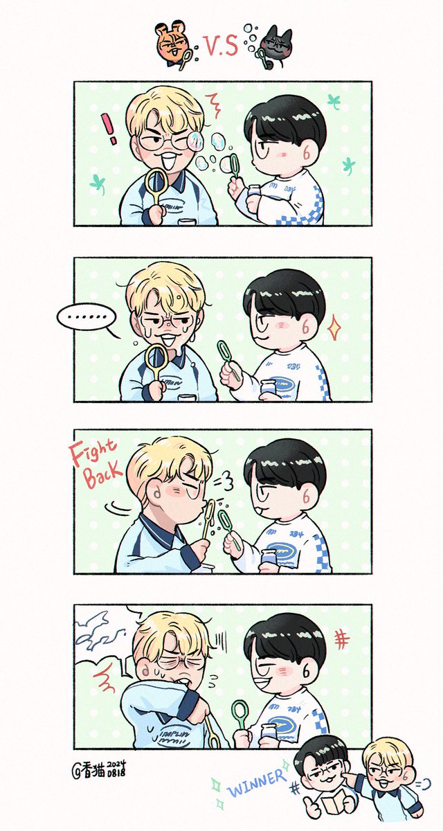 Bananacat_zofgk's tweet photo. 🐯🫧🆚🐧🫧 https://t.co/vqEXEQ6xde