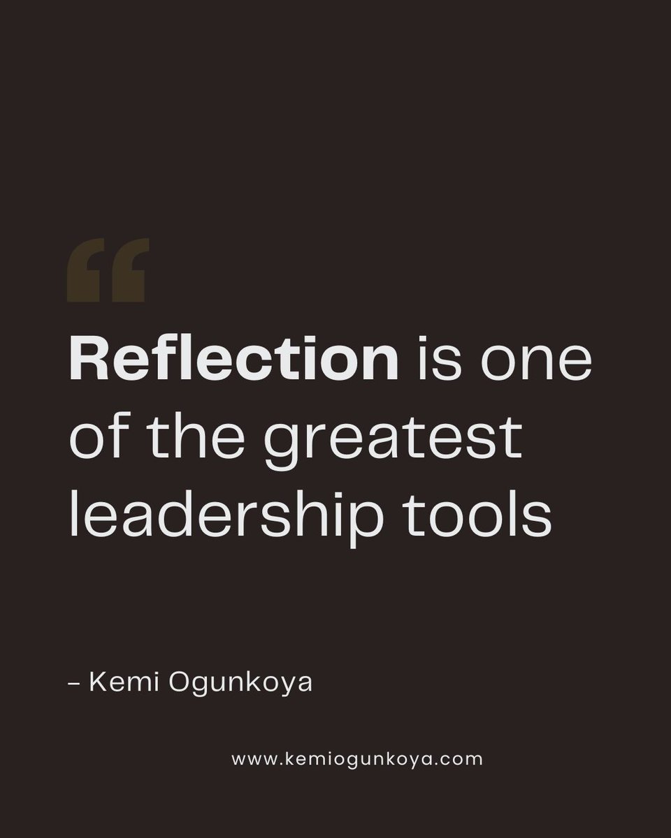 Make reflection a priority—it's an investment in becoming the person you aspire to be. Have  a great week ahead.
