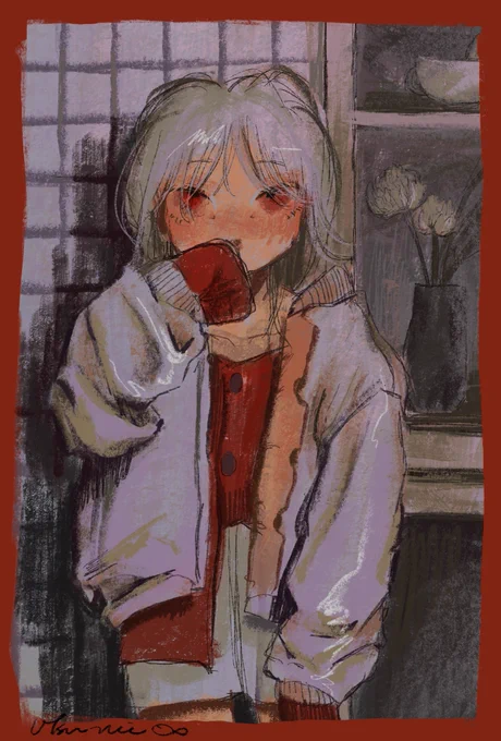 赤 