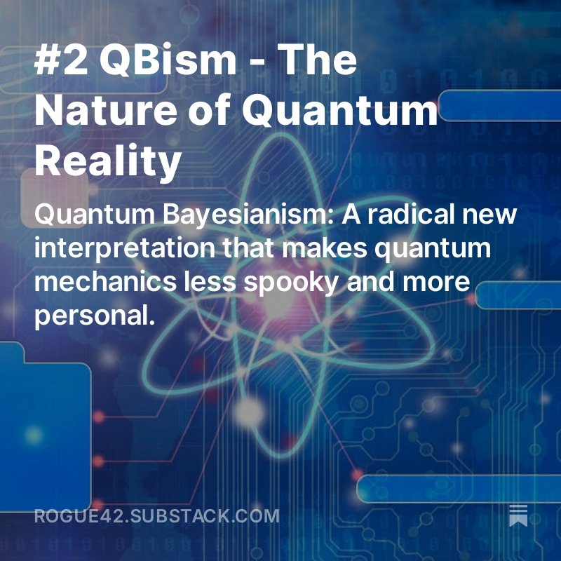 amruth's tweet photo. Ever wondered if the strangeness of quantum mechanics you read about in your textbooks still remain a mystery? #qbism #quantumphysics #reality
https://t.co/Xb29U0ptcF https://t.co/2S5DPxhe7R