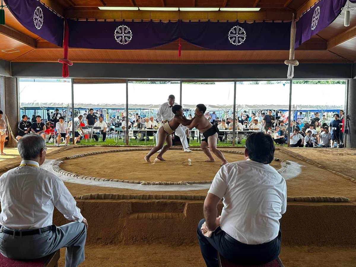 米沢市営相撲場で東北学童相撲大会開催！ 1,500年以上の歴史を持つ国技