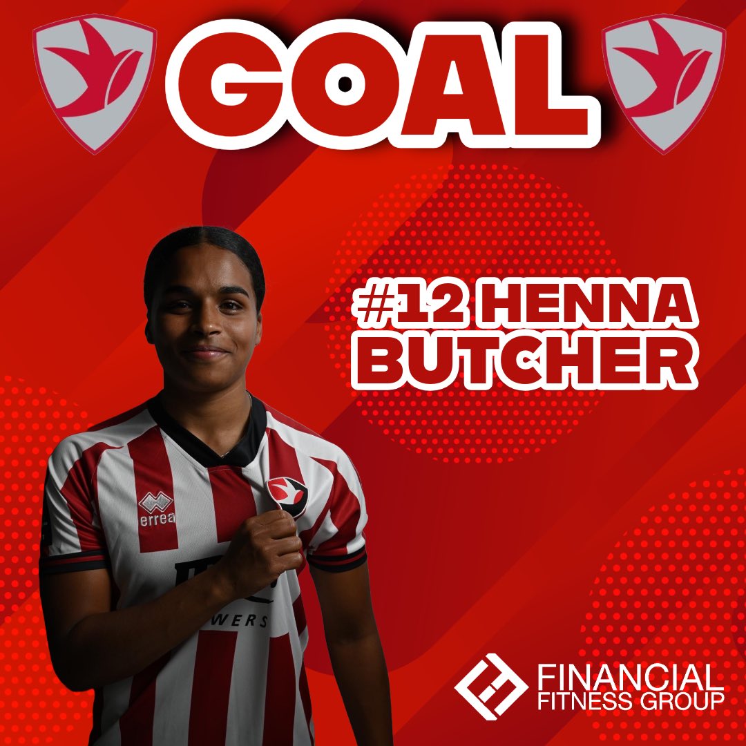 17 mins: HENNA GIVES US THE LEAD! 🤩🔴

Great corner in from Anais, who brings it down to Ffion whose shot is followed in by Henna on the line! 

GET IN! 🔴⚽️

#CTWFC #FAWNL