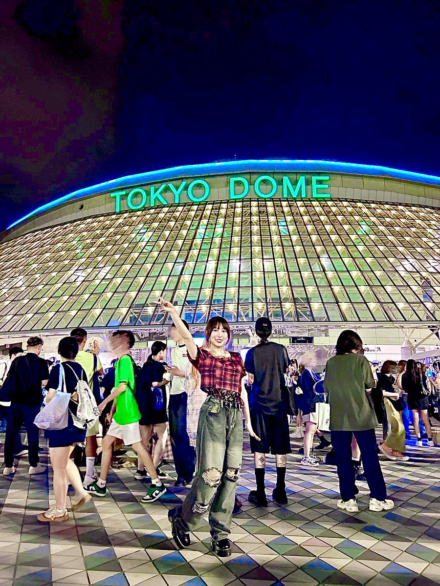 aespaの東京ドームライブを観に行ってきました！
女神さま、この世にいました！ありがたいですねえ