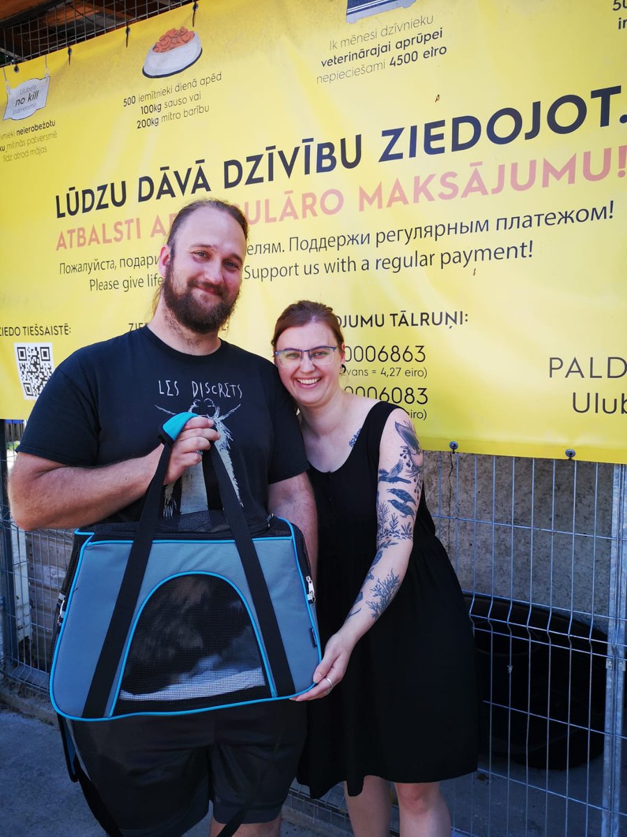 Ulubele's tweet photo. Kas var būt labāks Mājās par kaķi?...
Tikai divi kaķi😻😻
Pēc skaitam vairs nav nozīmes: 
Sintija un Dāvis ved mājās 2 kaķēnus. Dzīvos Rīgā.Paldies! https://t.co/UUJasWCXLF