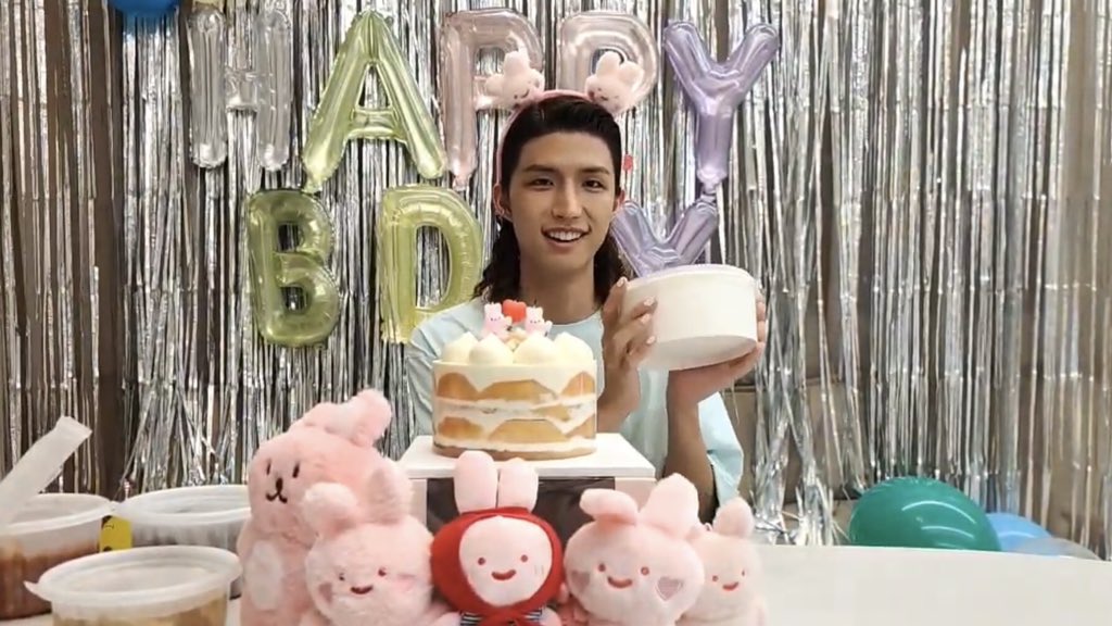 thank you for spending a bit of your time with us during your special day, junhan. love you as always. happy birthday again, my rockstar.