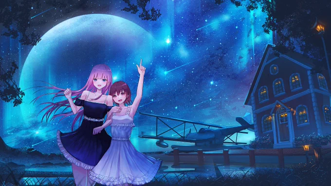 #青い画像で涼を感じよう 