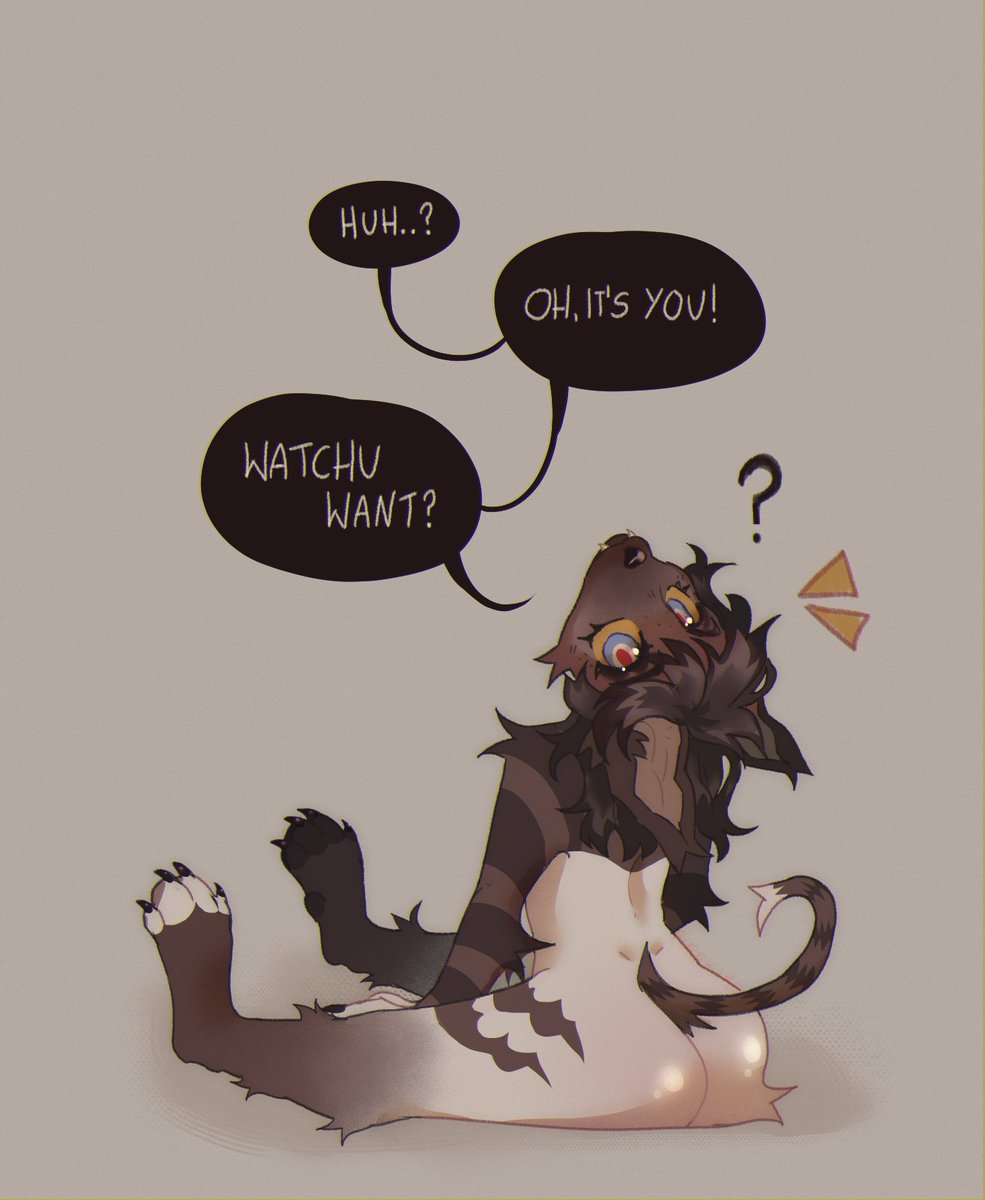 fawntasy_'s tweet photo. Oh, it's you! <3 https://t.co/rzUZd3zVEy