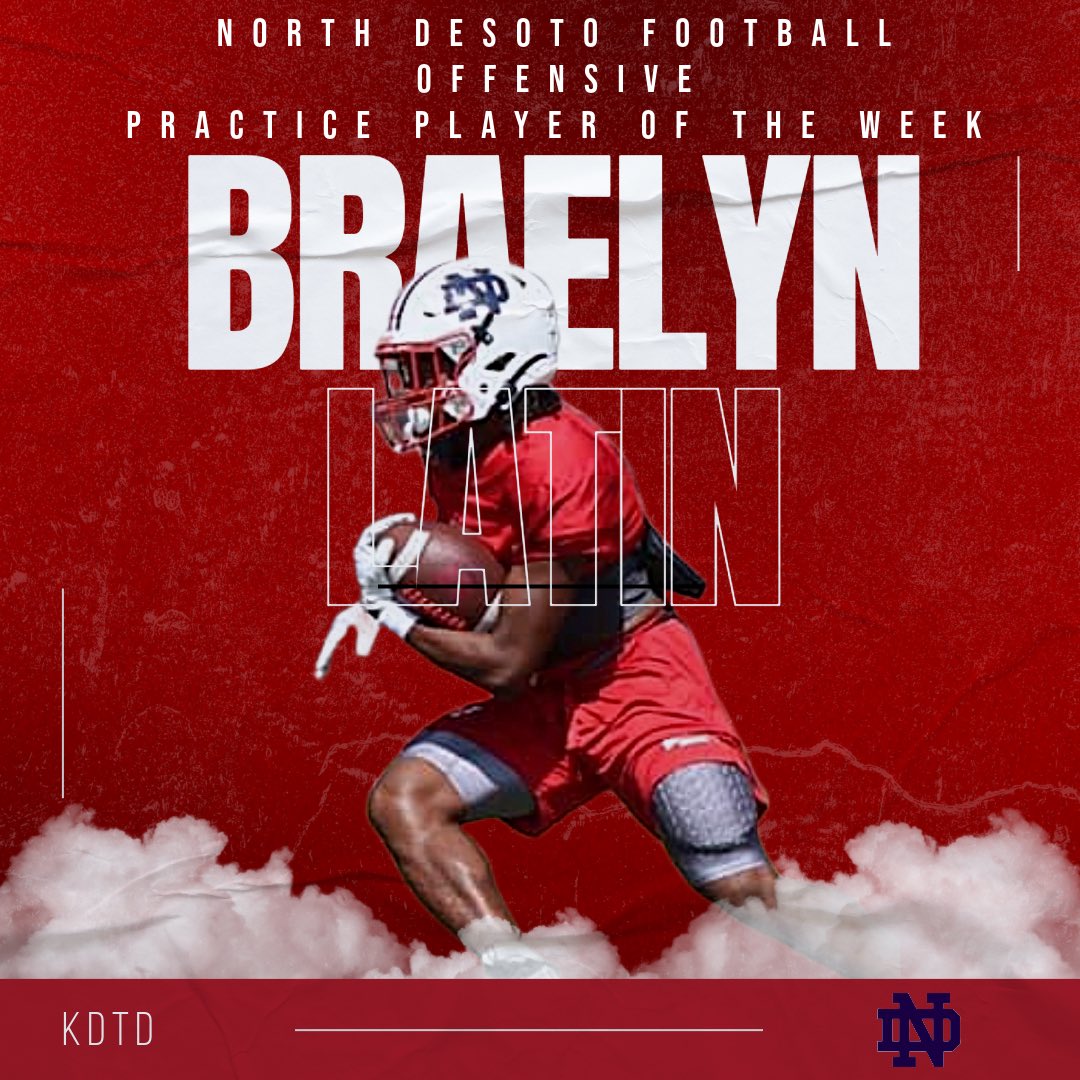 NDGriffinFB's tweet photo. Congrats to our practice players of the week! These guys set the tone for the entire team this week! https://t.co/6BK1B497x2