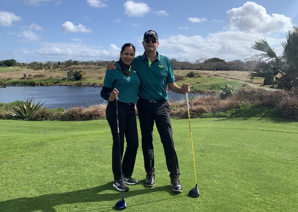 PatrickGFoy's tweet photo. In full support of 
Dricus Du Plessis wearing SA colours today! FULL range of BooYaa Golf for BOTH Men and Ladies now available in Mauritius through PF GOLF https://t.co/mJjxFtfY0J