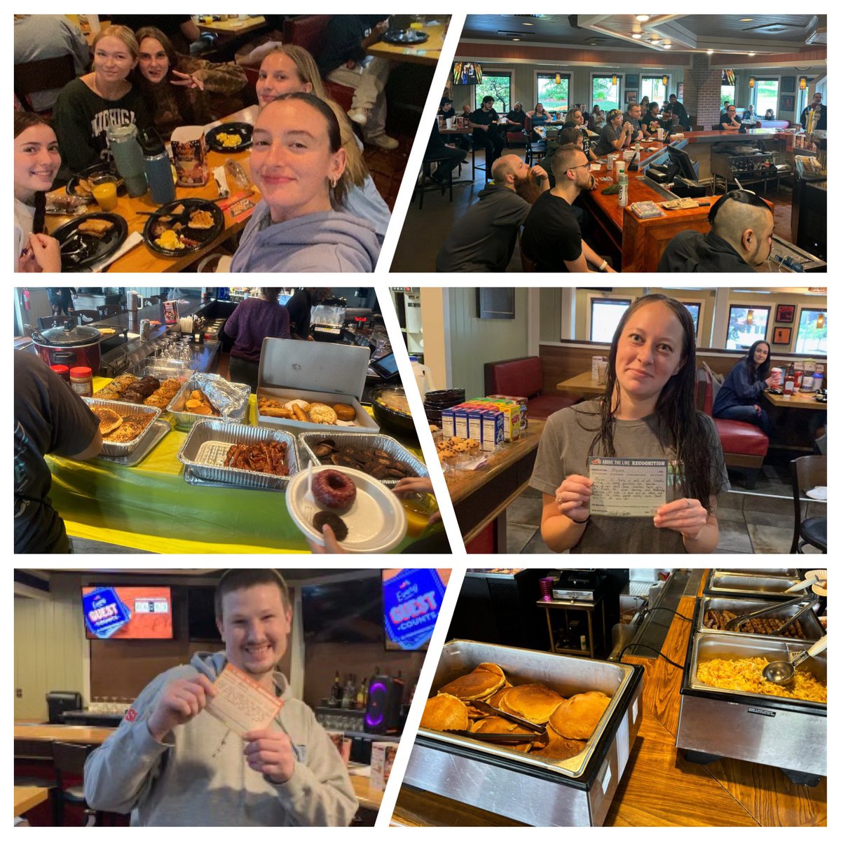 Kelly Wakefield (@kjwakes) on Twitter photo Wakey Wakey Eggs and… ATMM!!! Northern Michigan Area ready to commit to our purpose and deliver ChiliHead hospitality to each and every guest. 🍳🥞#WakeUP #CultureMatters #ChilisEGC <a href="/Chilis/">Chili's Grill & Bar</a> <a href="/CaraLiebman/">Cara Liebman</a> <a href="/ethandshaffer/">Ethan Shaffer</a> Wakey Wakey Eggs and… ATMM!!! Northern Michigan Area ready to commit to our purpose and deliver ChiliHead hospitality to each and every guest. 🍳🥞#WakeUP #CultureMatters #ChilisEGC <a href="/Chilis/">Chili's Grill & Bar</a> <a href="/CaraLiebman/">Cara Liebman</a> <a href="/ethandshaffer/">Ethan Shaffer</a>