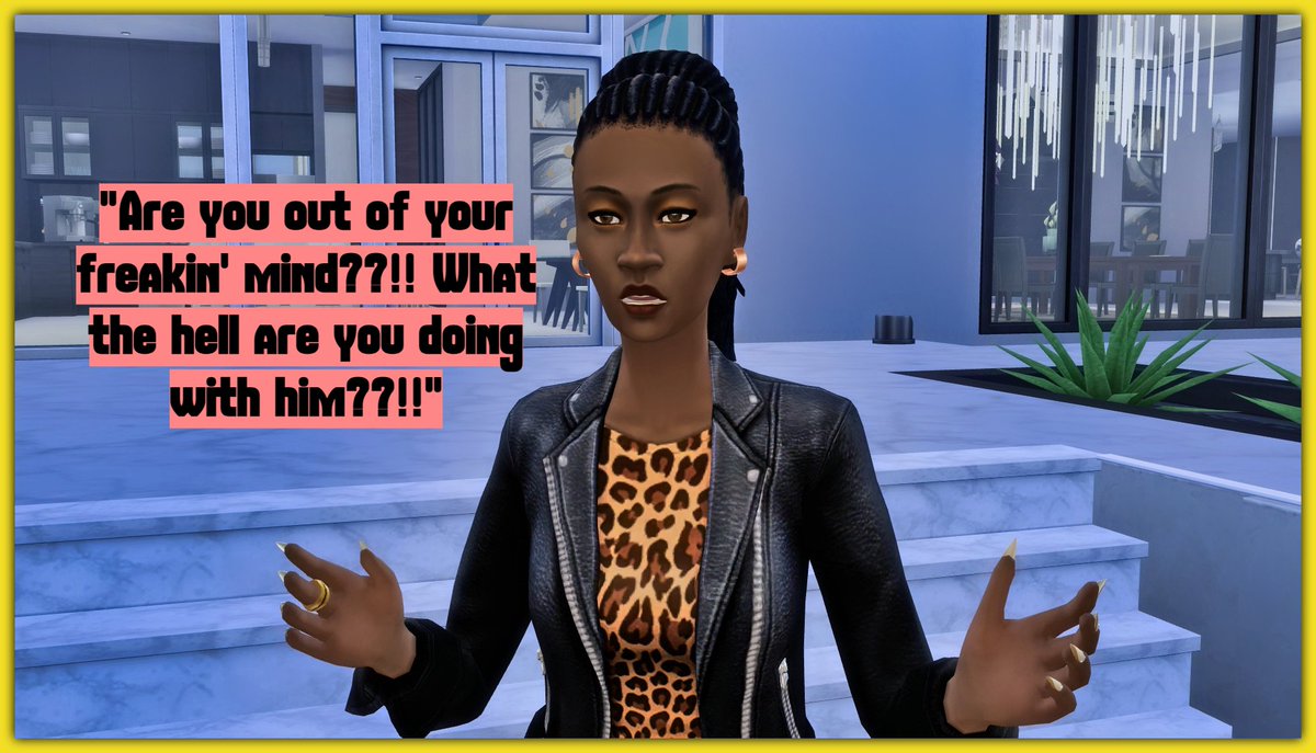 SimastySims's tweet image. SIMASTY Episode 2.15 "Endgame" Part 3 sees Heathen &amp;amp; Frankie's secret relationship get discovered by Brackie and she doesn't hold back in telling her brother her opinion of it all! 
simasty.com/2024/08/18/sim…

#sims4 #SimLit #Dynasty #ShowUsYourSims #simsoapopera #simstory #TheSims4