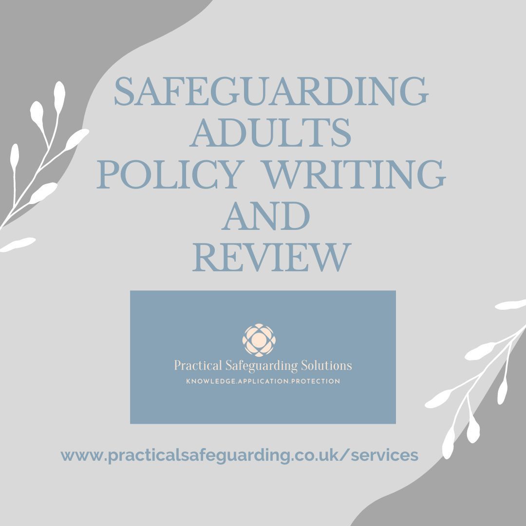 At Practical Safeguarding Solutions we specialise in the development and review of safeguarding adults at risk policies.

Our team would love to hear from you to help understand how we can support you with all your policy requirements 

enquiries@practicalsafeguarding.co.uk