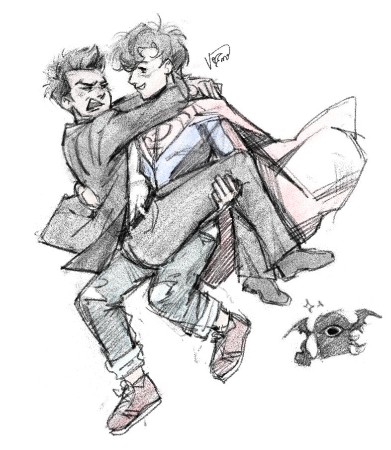 VENNro0's tweet photo. At the request of a friend, a sketch of Superboy and Damian Wayne ❤️

#supersons https://t.co/eWeRrWw9KT