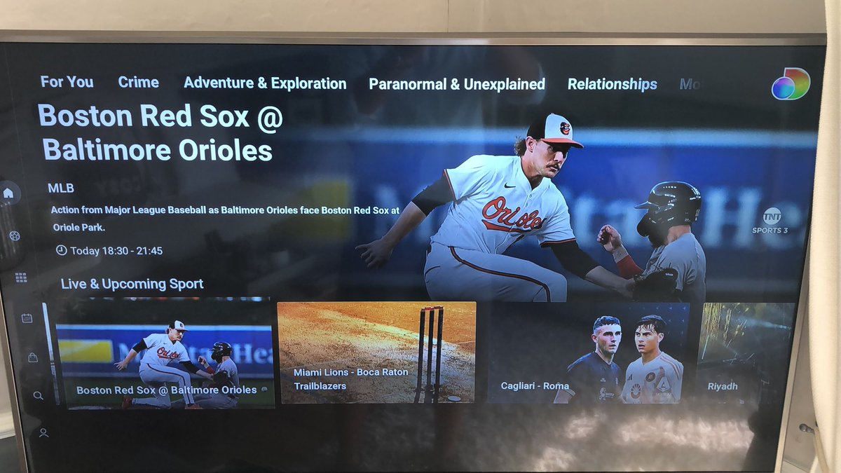 Wardjenner's tweet photo. Download Discovery + (free I think?) for Jonty Jenner playing tonight, Sunday 1915 Boca Raton Trailblazers v Miami Lions Max T10. Franchise deal #MAX60 https://t.co/dGhWci6Y5I