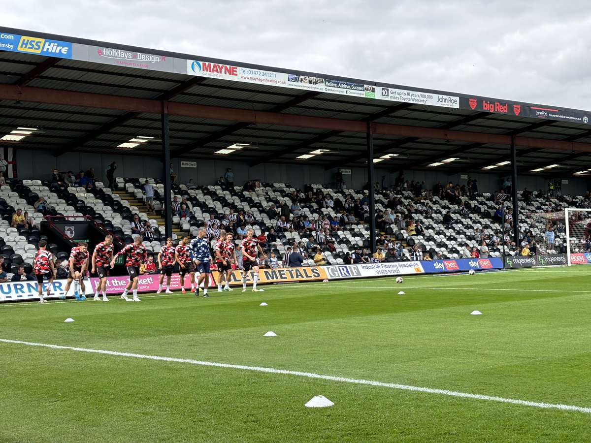 kittykitten27's tweet photo. Eric was back at the real Blundell Park yesterday he loved it what a game and great result #grimsbytown #gtfc #utm https://t.co/sZVTwPnAGS