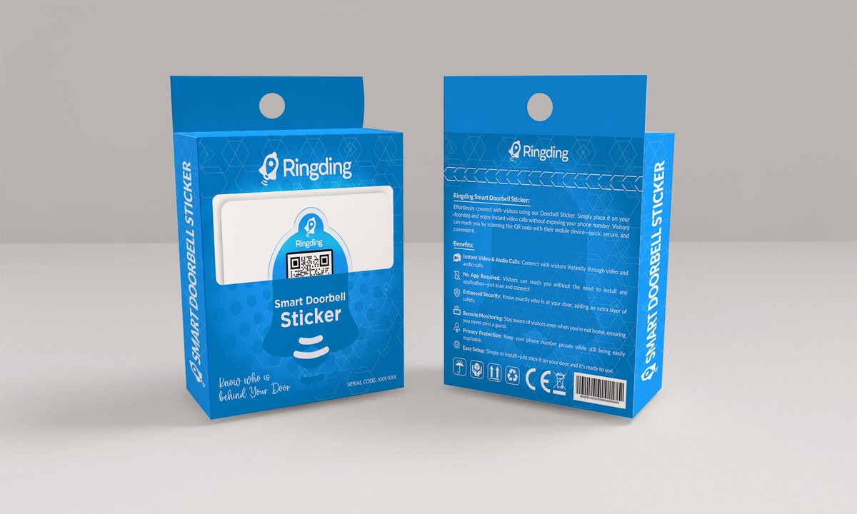 habibur42842965's tweet photo. Smart Doorbell Sticker Packaging

Full view 👉 https://t.co/hgUOnT4bqr

#SmartDoorbellSticker #SmartDoorbellStickerPackaging #SmartDoorbellStickerPackagingbox #DoorbellStickerPackaging #DoorbellStickerPackagingbox #SmartStickerPackaging #SmartStickerPackagingbox #StickerPackaging https://t.co/2jzIPiw78B