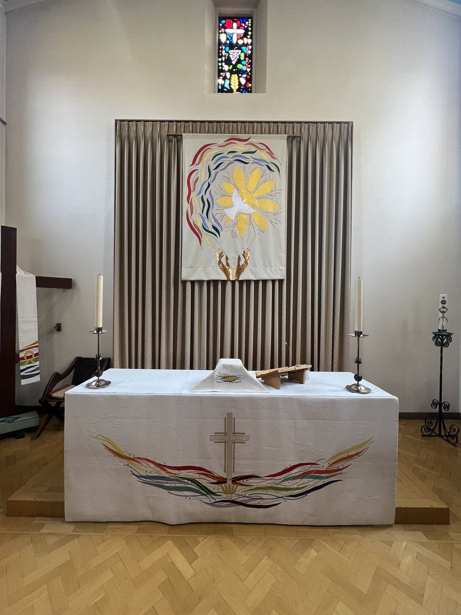 Great to preside and preach at All Saints’, Squirrels Heath this morning. Great to be with this growing congregation where 1/5th of the congregation are under 10. 
Also some wonderful intercessions led by two of the youngest members of the Church community.