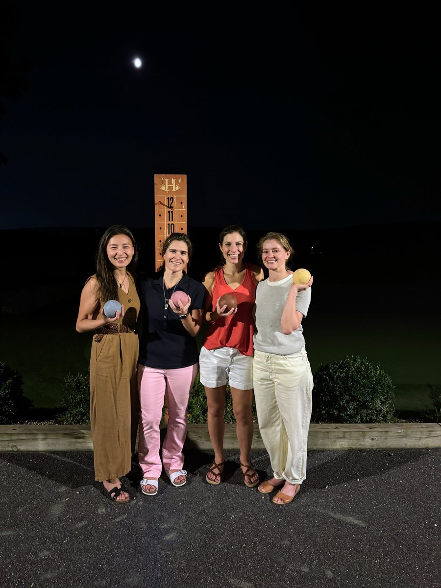 JHH Vascular Surgery (@jhhvascular) on Twitter photo Celebrated a successful first few weeks of fellowship for our new fellows <a href="/WenKawaji/">Wen Kawaji, MD, MS</a> and Kim Gerling with a night at the country club hosted by <a href="/CaitlinWHicks/">Caitlin Hicks MD, MS</a> and bocce ball referee Wesley. Thanks for a great night, looking forward to some golf lessons next time!
<a href="/hopkinssurgery/">Hopkins Surgery</a> Celebrated a successful first few weeks of fellowship for our new fellows <a href="/WenKawaji/">Wen Kawaji, MD, MS</a> and Kim Gerling with a night at the country club hosted by <a href="/CaitlinWHicks/">Caitlin Hicks MD, MS</a> and bocce ball referee Wesley. Thanks for a great night, looking forward to some golf lessons next time!
<a href="/hopkinssurgery/">Hopkins Surgery</a>