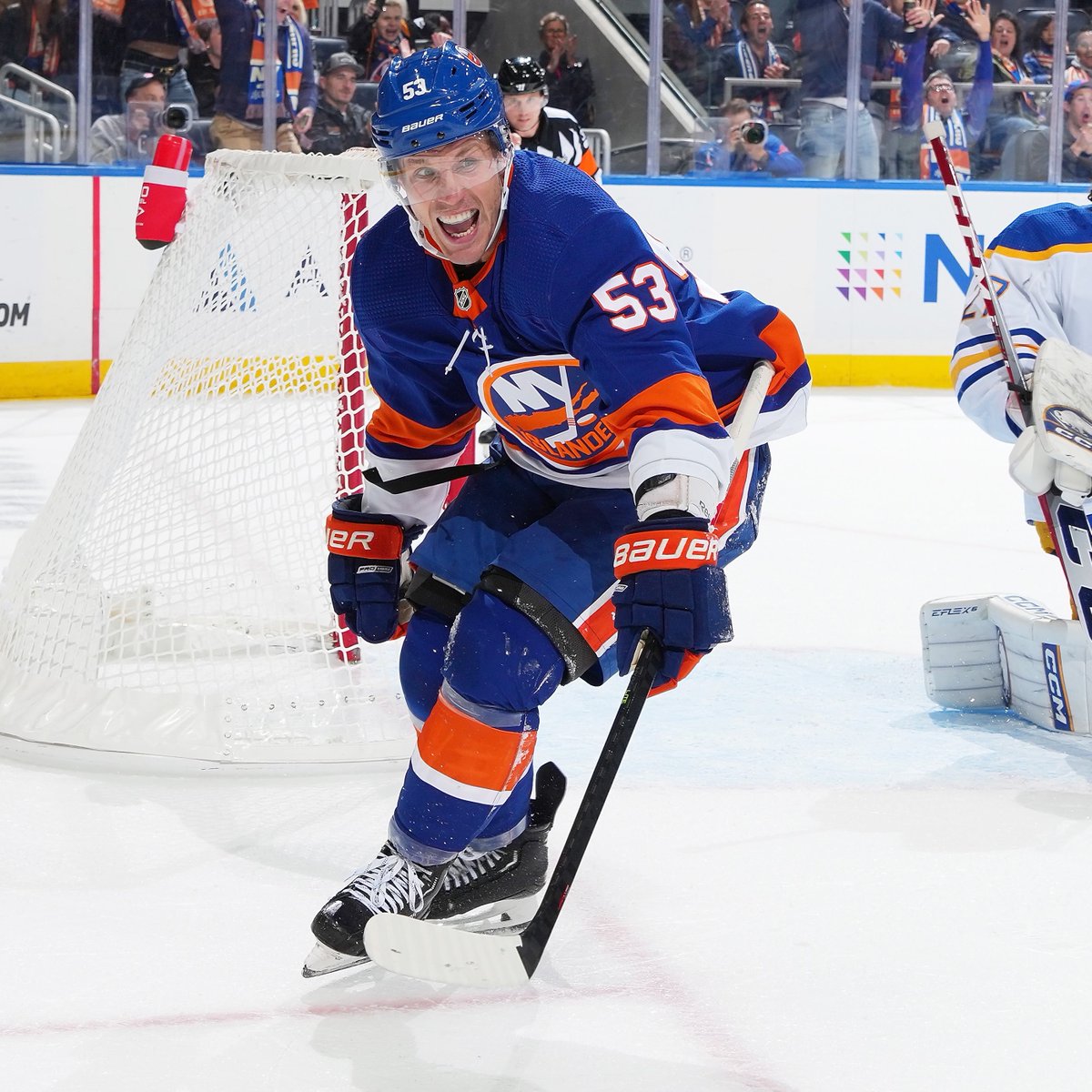 NYIslanders's tweet photo. WHAT'S THAT CASEY?

53 DAYS UNTIL OUR HOME OPENER! https://t.co/MbDM59k9bB