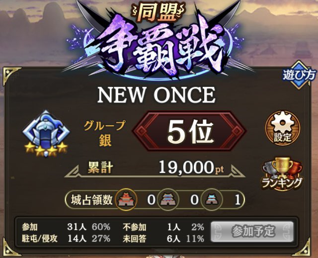 Hayate_Kingdom's tweet photo. 【同盟争覇戦】斉国編‼️
今回の争覇戦は銀4で5位になりました!
なんとか銀4残留😅周りが強いので、育成頑張らなければと思わされた争覇戦でした!笑対戦ありがとうございましたm(_ _)m
#キングダム乱
#NEWONCE https://t.co/e5DQ8DLFac